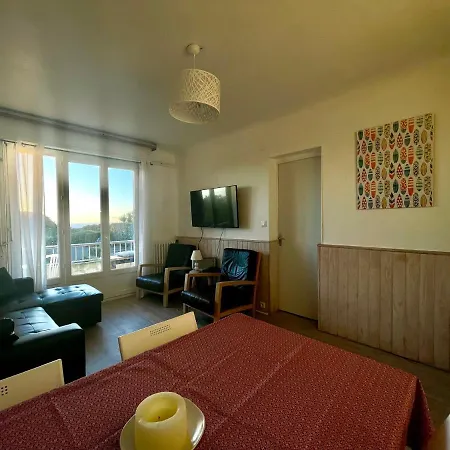 T3 Plage Bidart + Jardin + Vue Mer + Parking Privé Appartamento