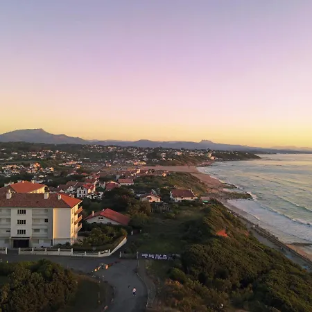 T3 Plage Bidart + Jardin + Vue Mer + Parking Privé Appartamento